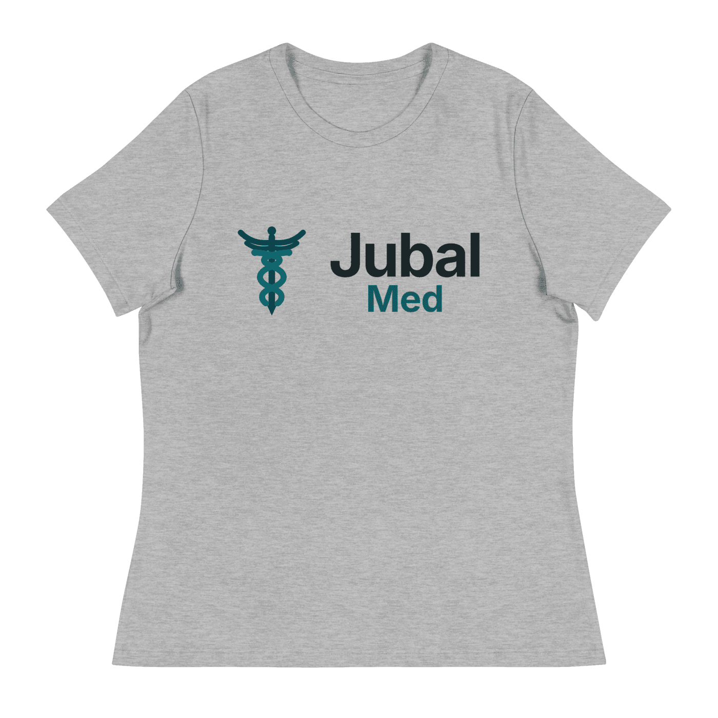 Jubal Med Women's Relaxed Tee in Athletic Heather