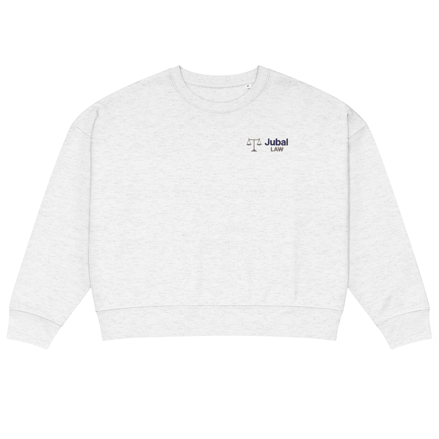 Jubal Law Women's Organic Crewneck in Cool Heather Grey
