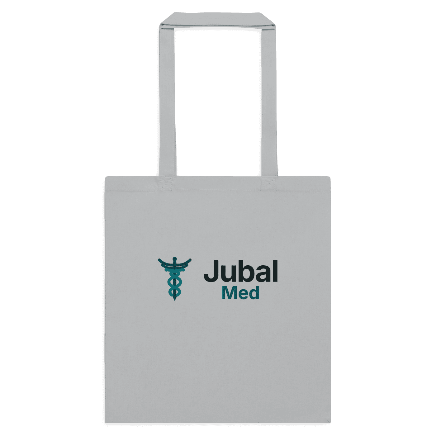 Jubal Med Canvas Tote in Light Grey
