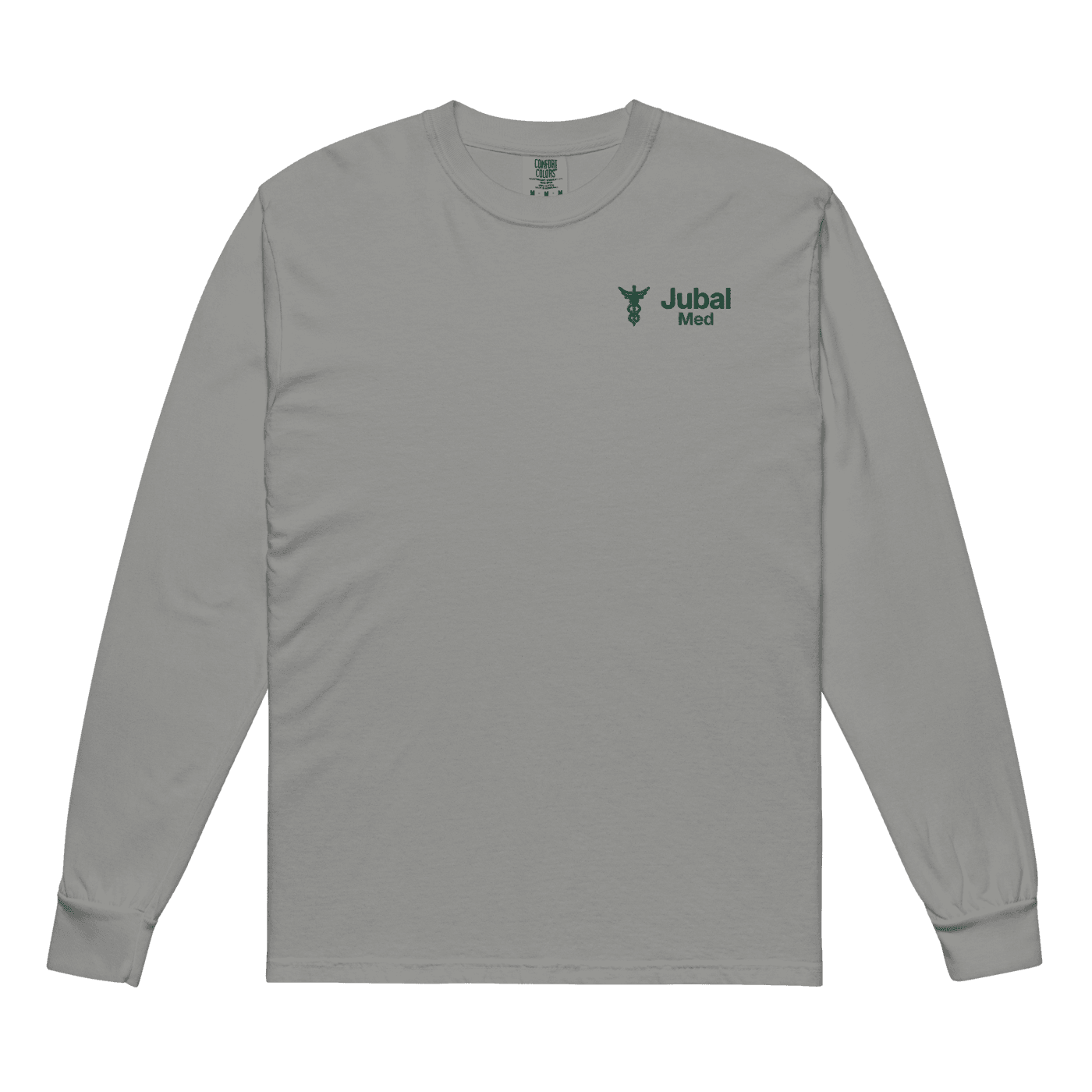 Jubal Med Embroidered Long Sleeve in Grey