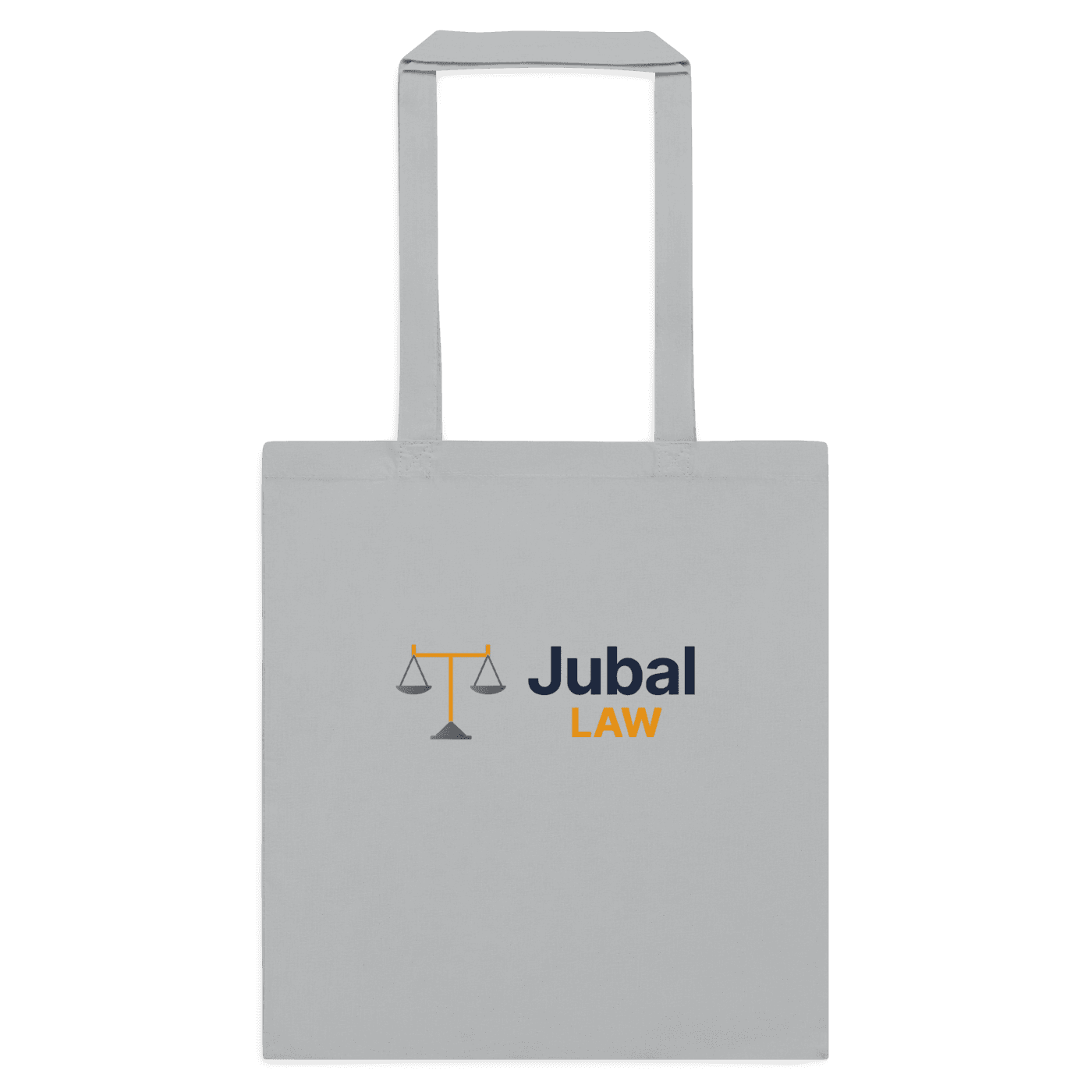 Jubal Law Canvas Tote in Light Grey