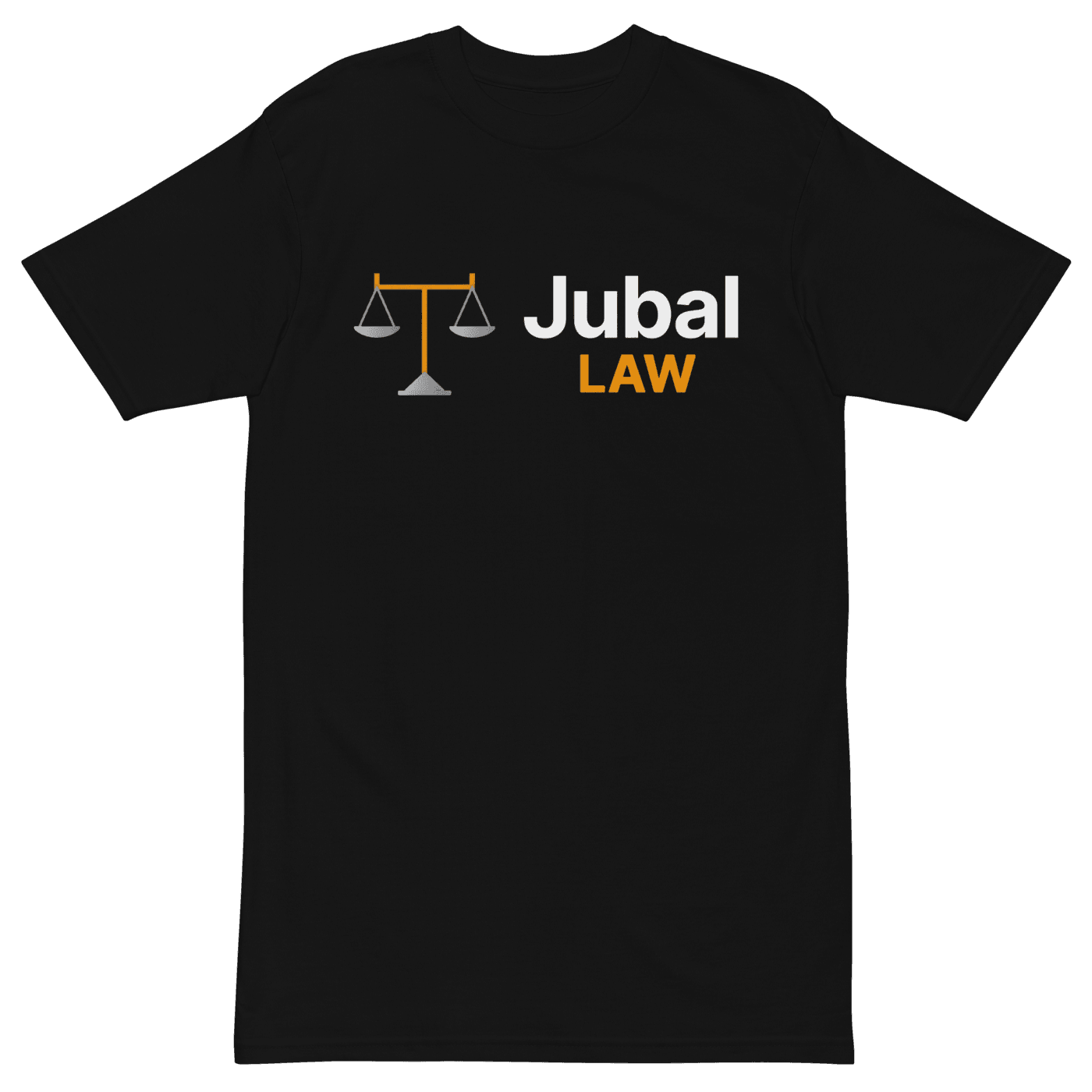 Jubal Law Premium Cotton Tee in Black