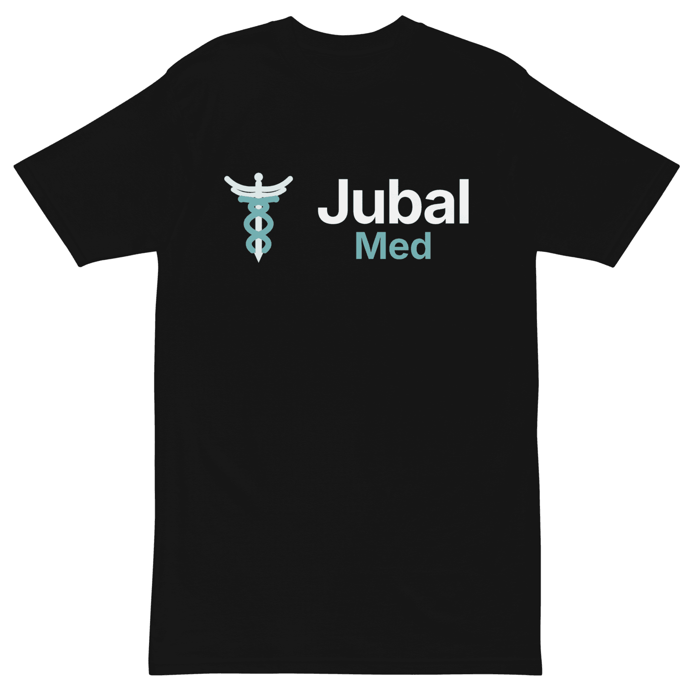 Jubal Med Premium Cotton Tee in Black