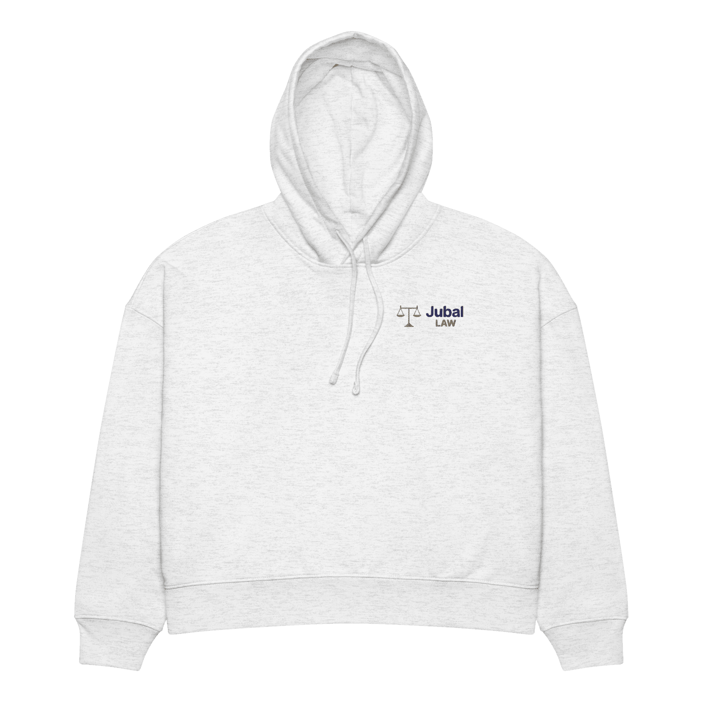Jubal Law Women's Organic Hoodie in Cool Heather Grey