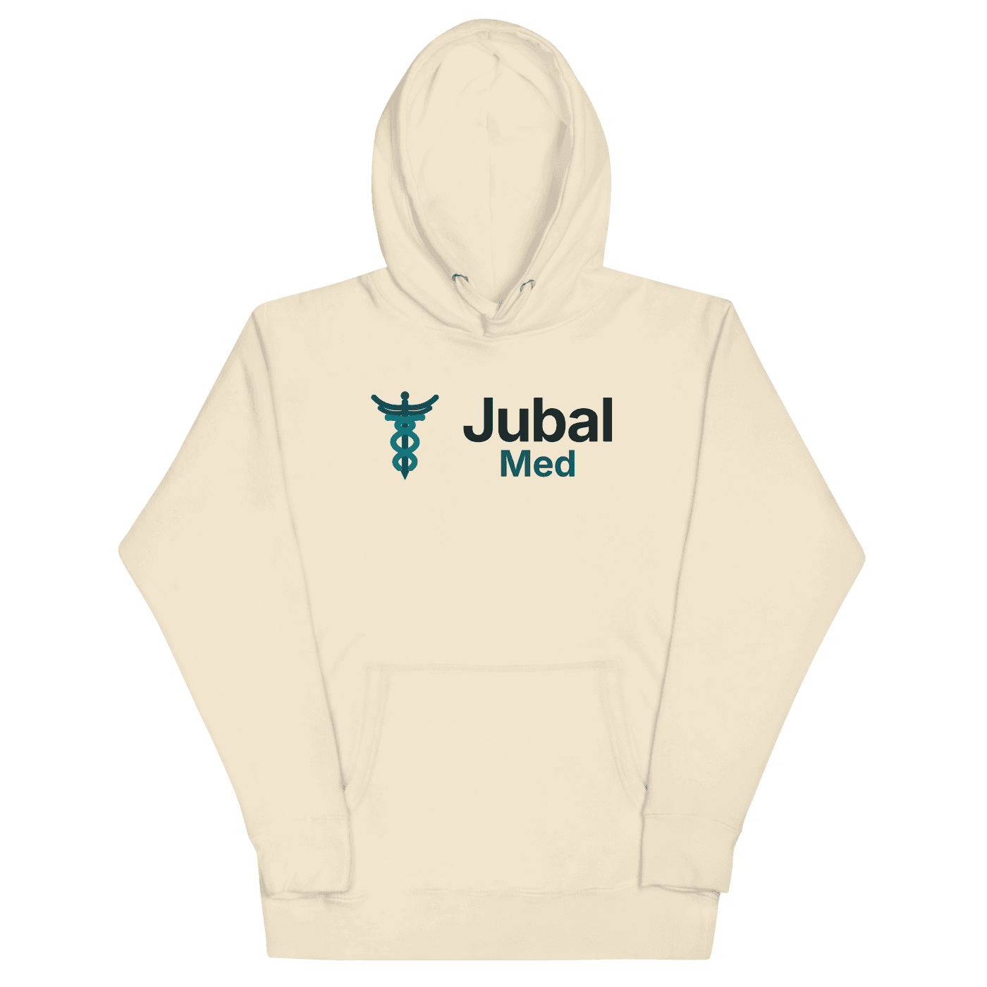 Jubal Med Pullover Hoodie in Bone