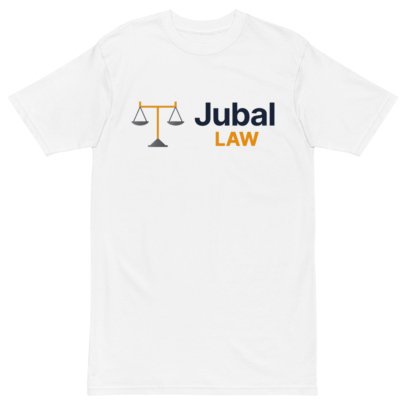 Jubal Law Premium Cotton Tee in White