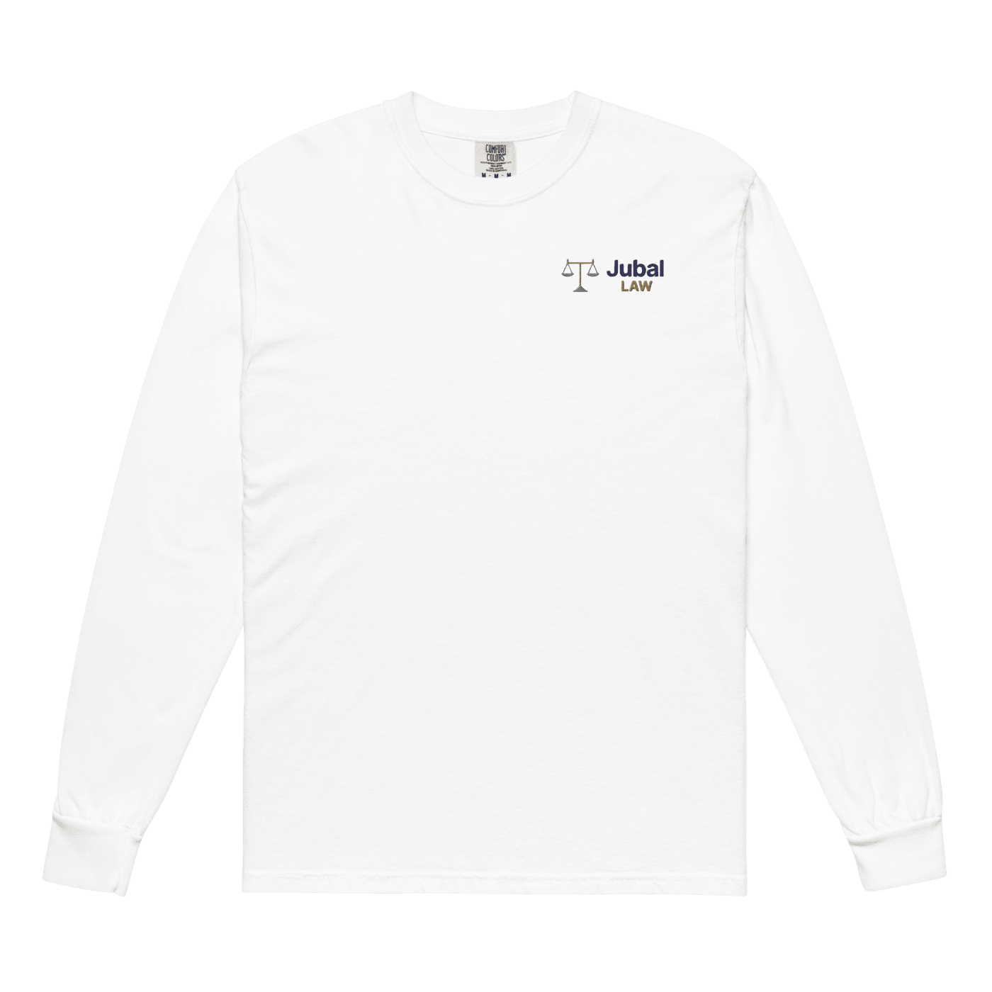 Jubal Law Embroidered Long Sleeve in White