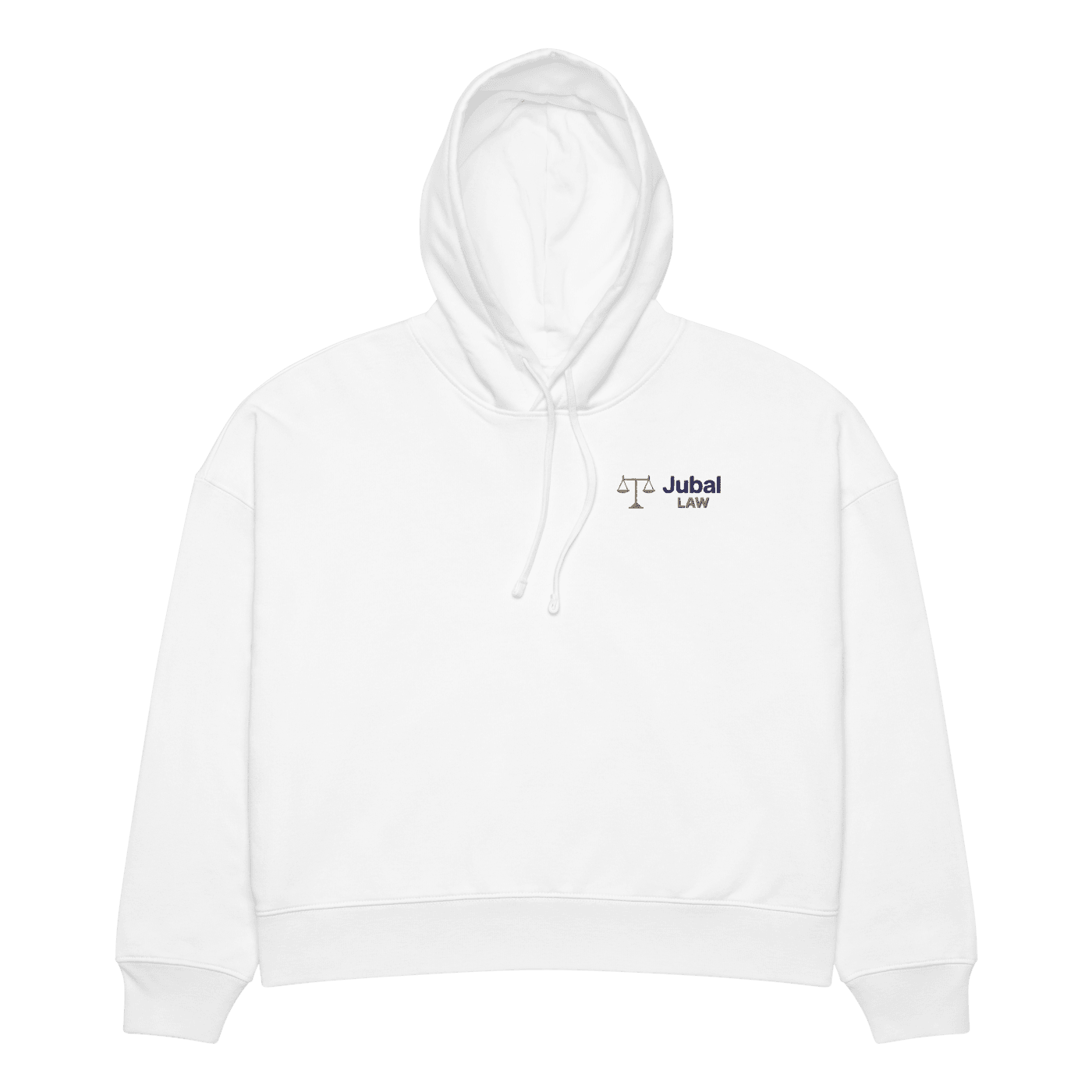 Jubal Law Women's Organic Hoodie in White
