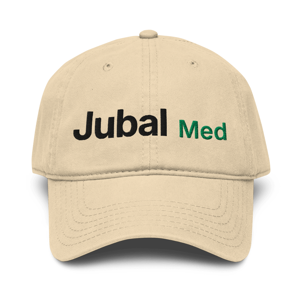 Jubal Med Garment-Washed Dad Hat in Khaki