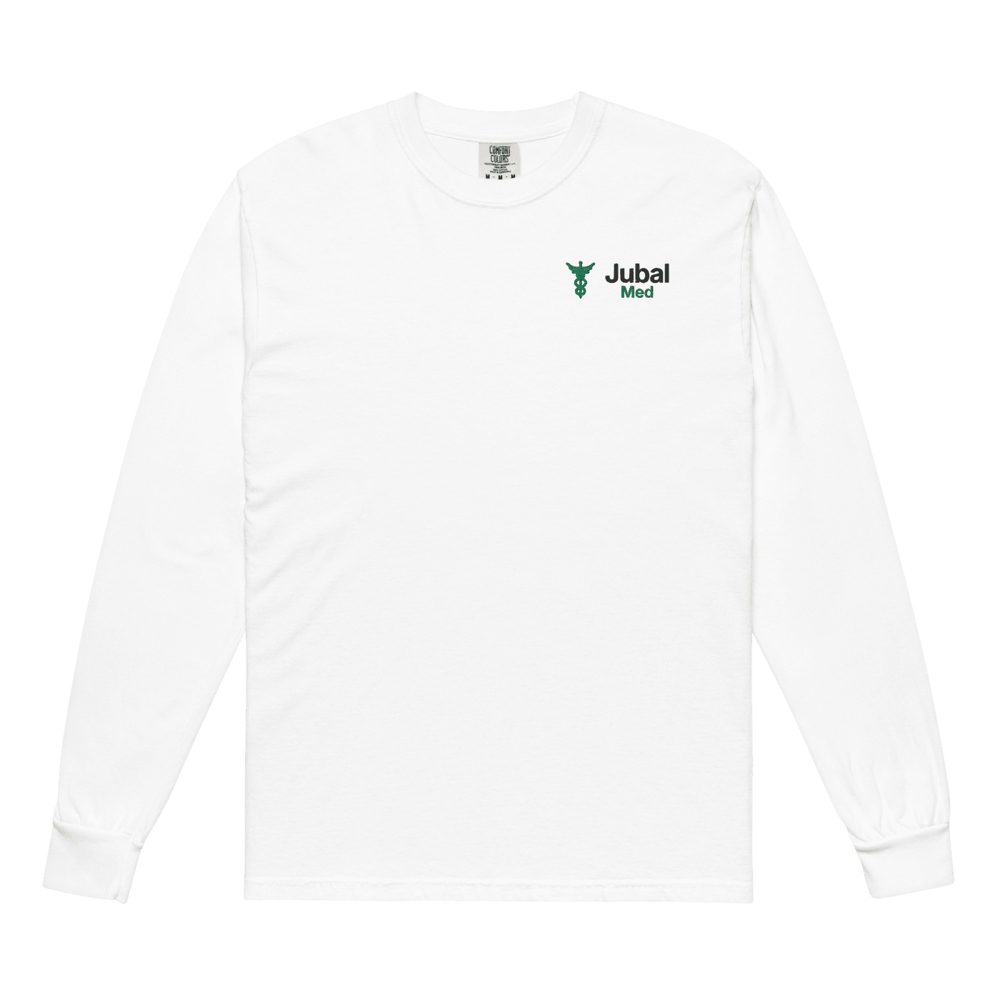 Jubal Med Embroidered Long Sleeve in White
