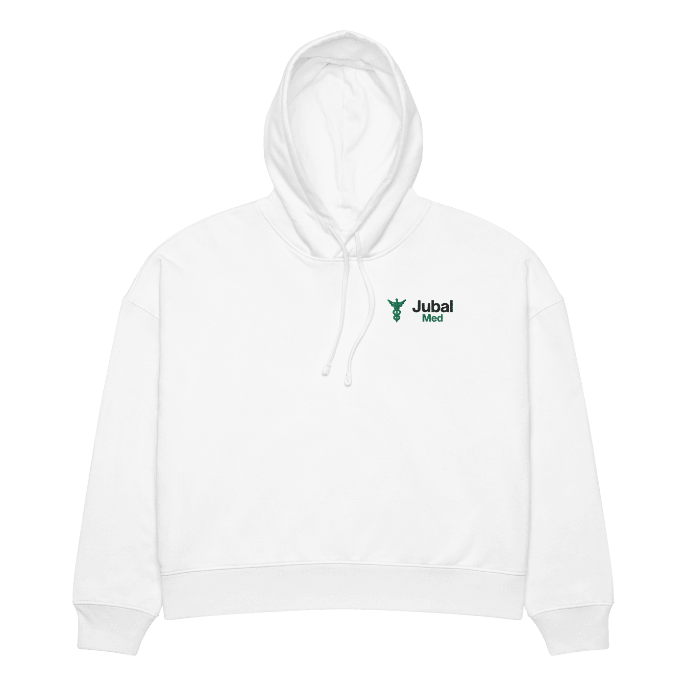 Jubal Med Women's Organic Hoodie in White