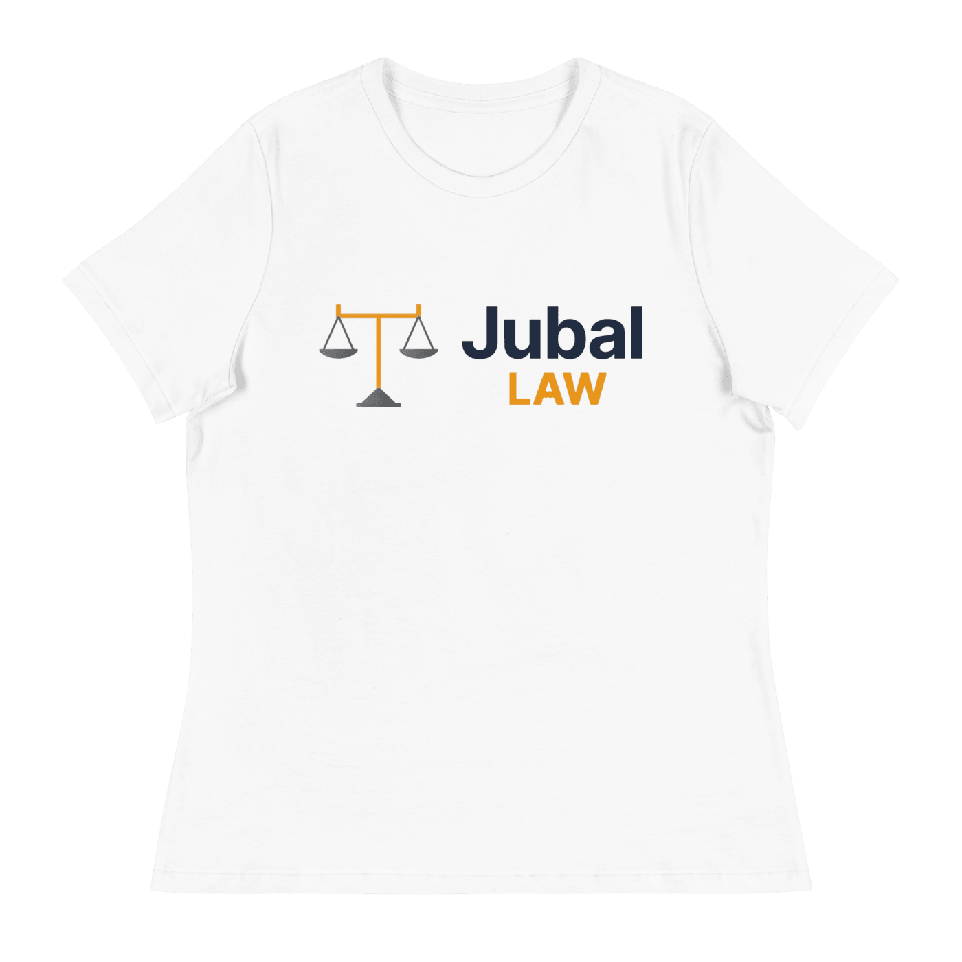 Jubal Law Women's Relaxed Tee in White