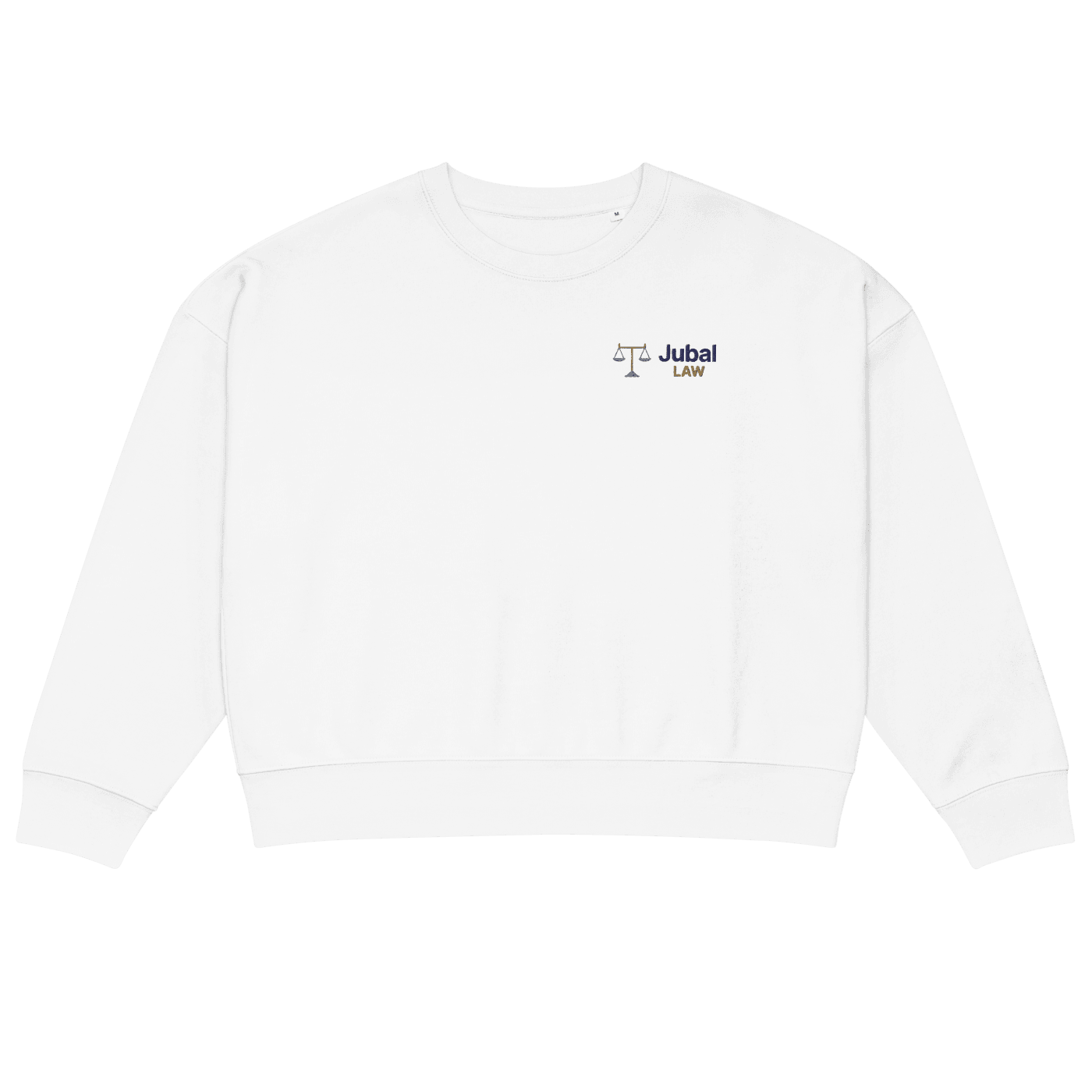 Jubal Law Women's Organic Crewneck in White