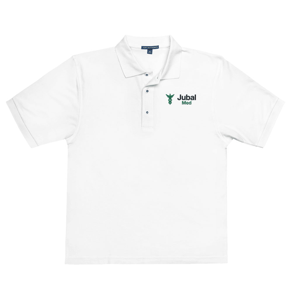 Jubal Med Silk Touch Polo in White