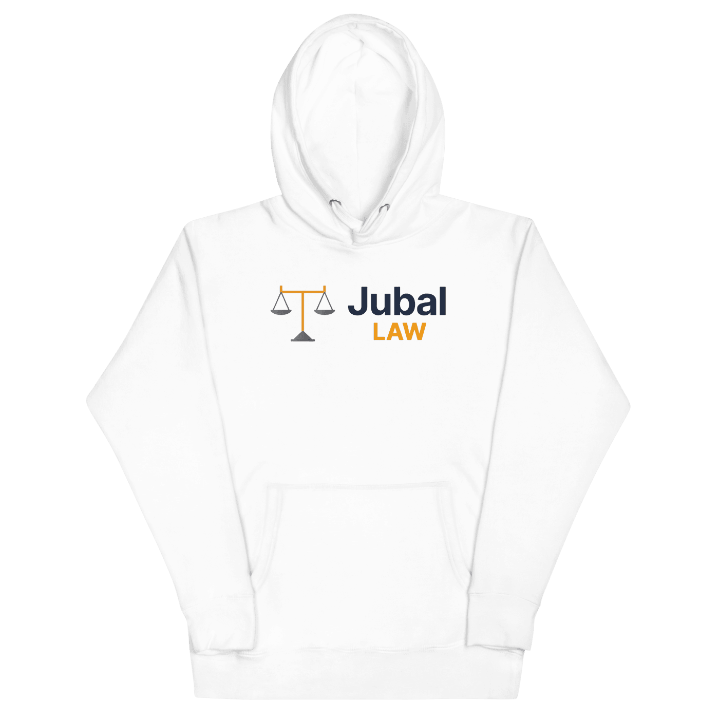 Jubal Law Pullover Hoodie in White